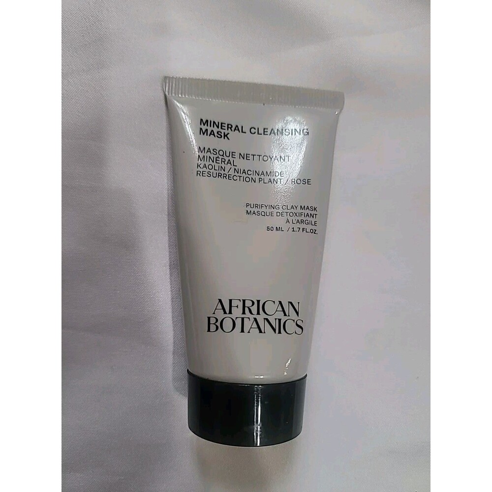 African Botanics Mineral Cleansing Mask 1.7 oz TRAVEL SIZE NWOB New SEALED